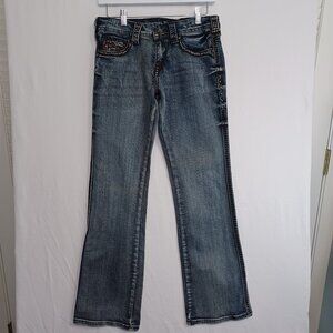 Cowgirl Tuff Co Copper Bling Jeans Western Style